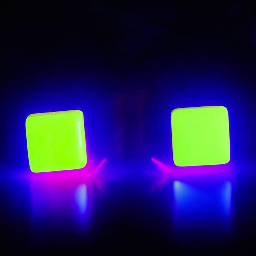 Neon Stud Earrings