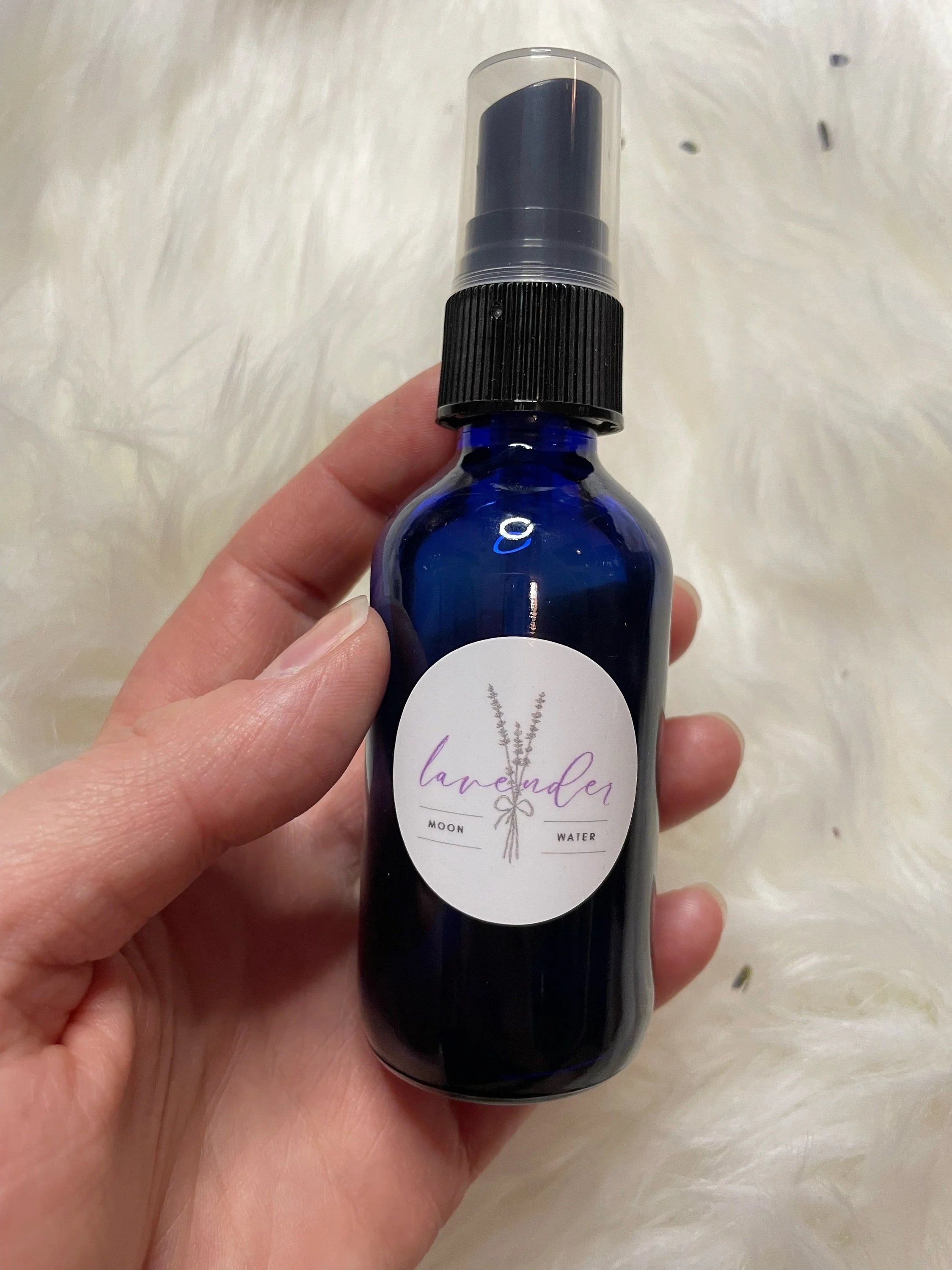 Lavender Moon Water - facial spray, facial toner, refresher, pillow mist, skin care.