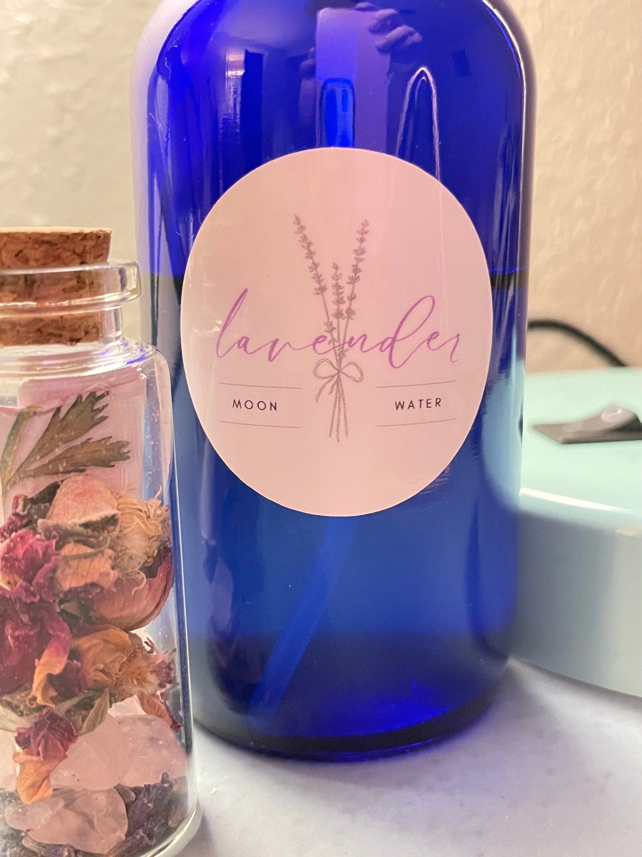 Lavender Moon Water - facial spray, facial toner, refresher, pillow mist, skin care.