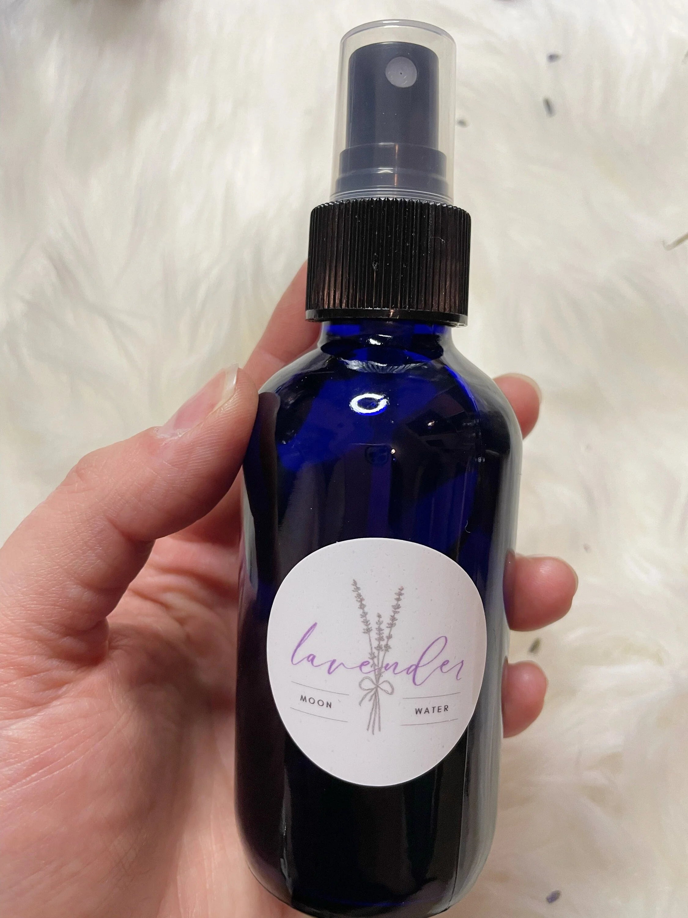 Lavender Moon Water - facial spray, facial toner, refresher, pillow mist, skin care.